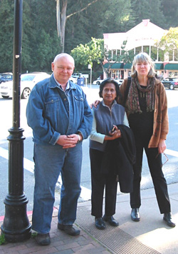 wayne, joan srima in  mill valley