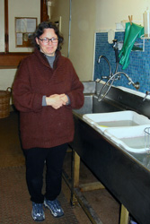 Paulette in kitchen